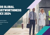 Ipsos Global Trustworthiness Index 2024