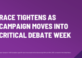 Race Tightens as Campaign Moves Into Critical Debate Week