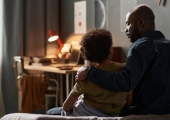 Man and child