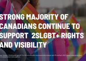 Strong Majority of Canadians Continue to Support 2slgbt+ Rights and Visibility