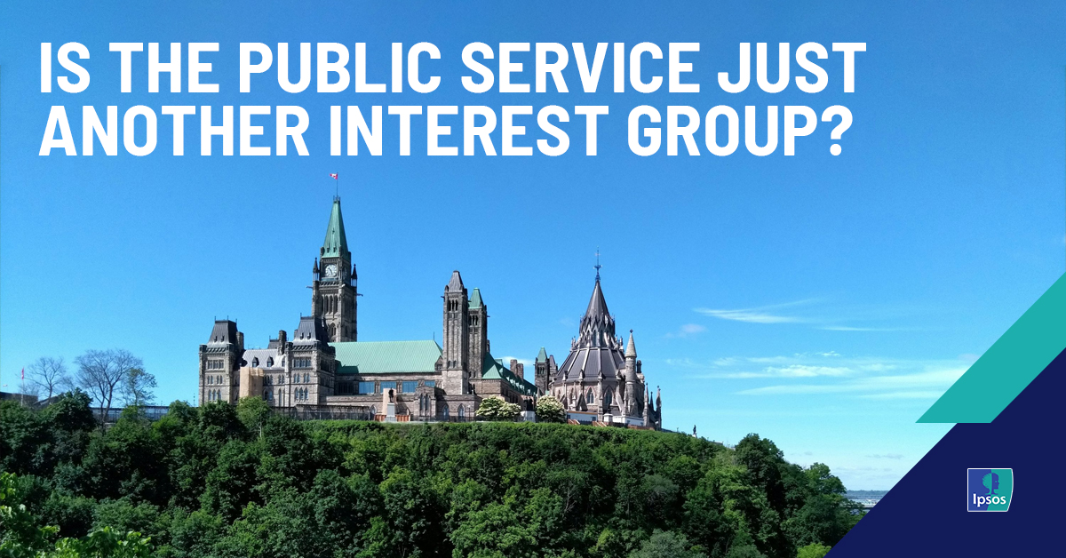 Is the public service just another interest group?